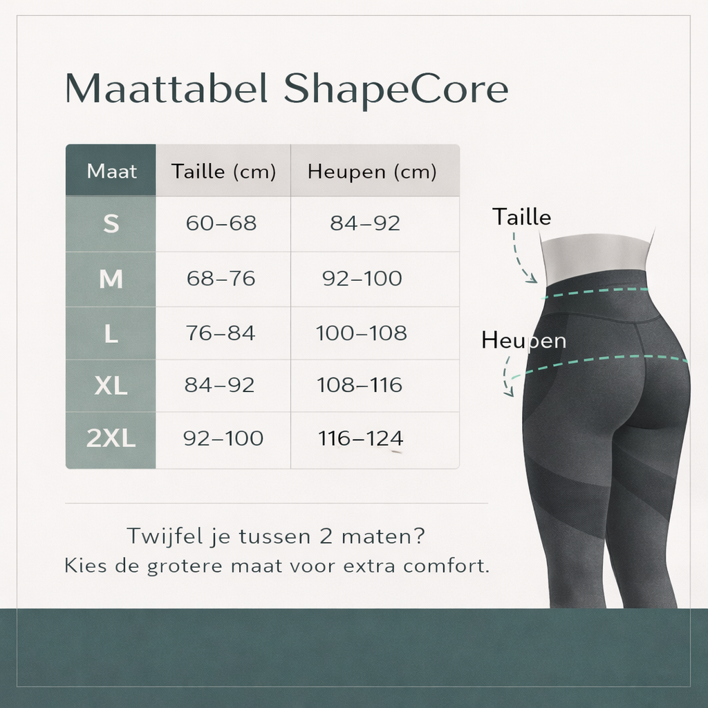 ShapeCore™ 3D shaping compressielegging
