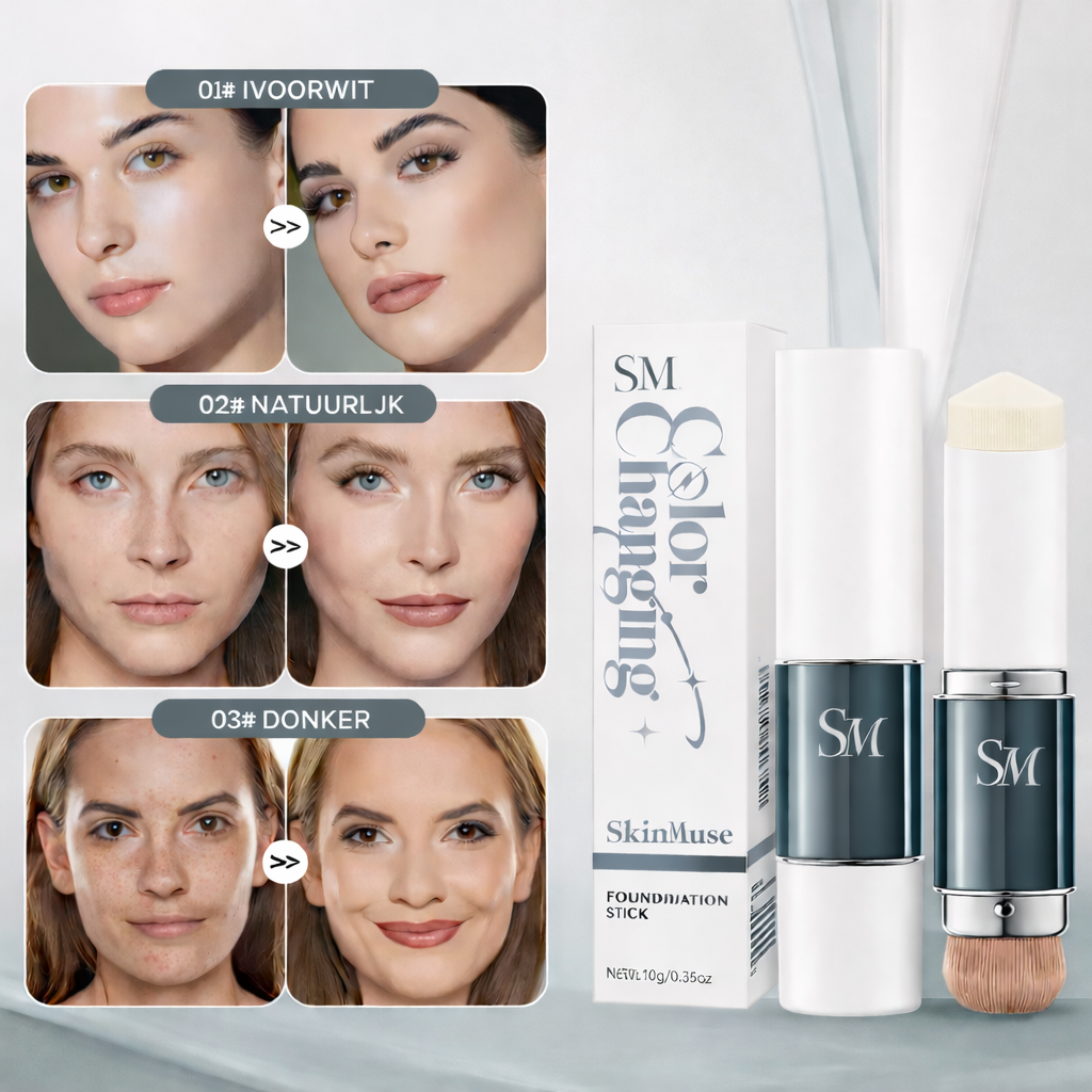 SkinMuse - Foundation Stick die voelt als jouw eigen huid.