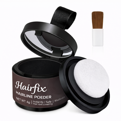 HairFix Poeder – Vollere haarlijn in 30 seconden.