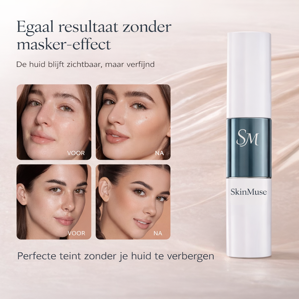 SkinMuse - Foundation Stick die voelt als jouw eigen huid.