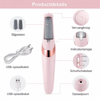 SOLEA™ PediCare - Verwijder eelt en krijg zijdezachte voeten gewoon thuis