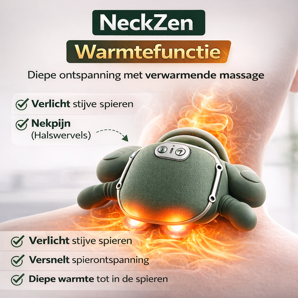 NeckZen - Draadloze Smart Nek Massager