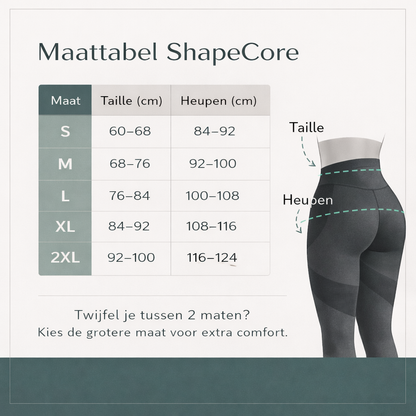 ShapeCore™ 3D shaping compressielegging