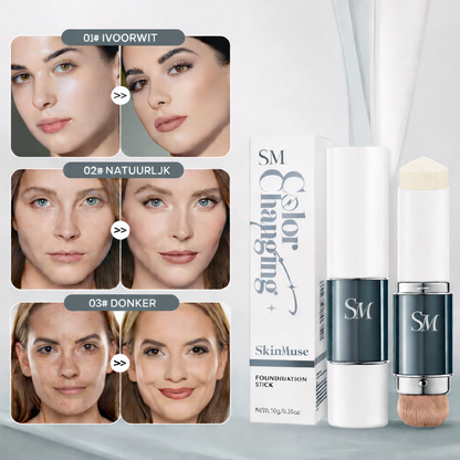 SkinMuse - Foundation Stick die voelt als jouw eigen huid.