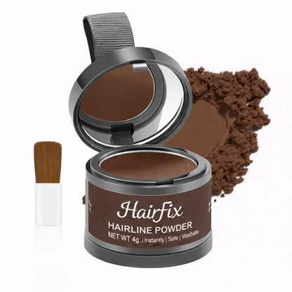 HairFix Poeder – Vollere haarlijn in 30 seconden.