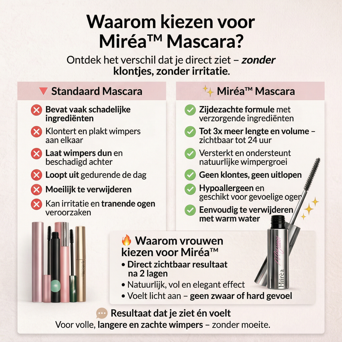 Miréa™ Iron Mascara - Voedend & Versterkend